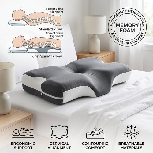 KinetiSpine™ Orthopaedic Neck Relief Pillow