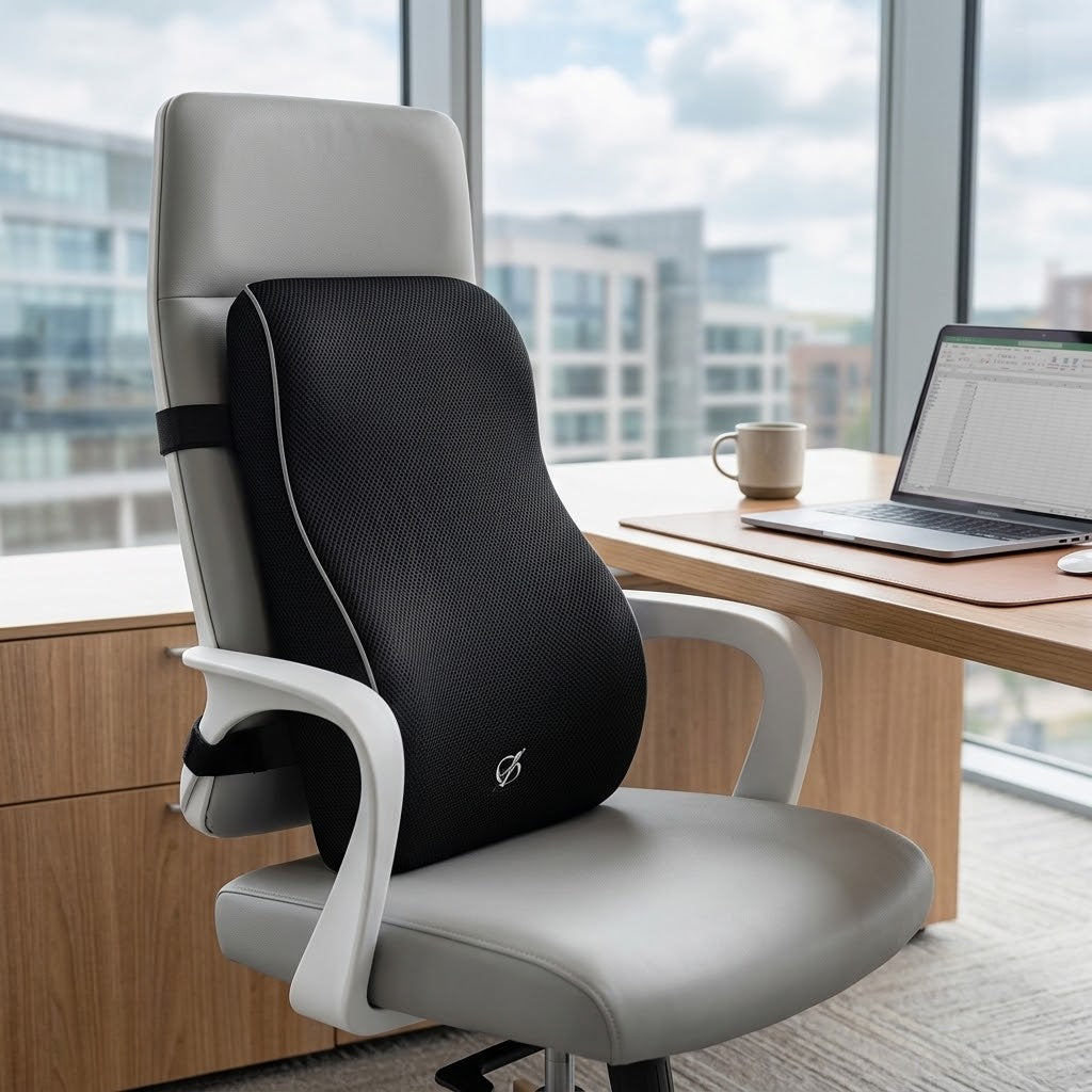 KinetiSpine™ Ergonomic Lumbar Support Cushion
