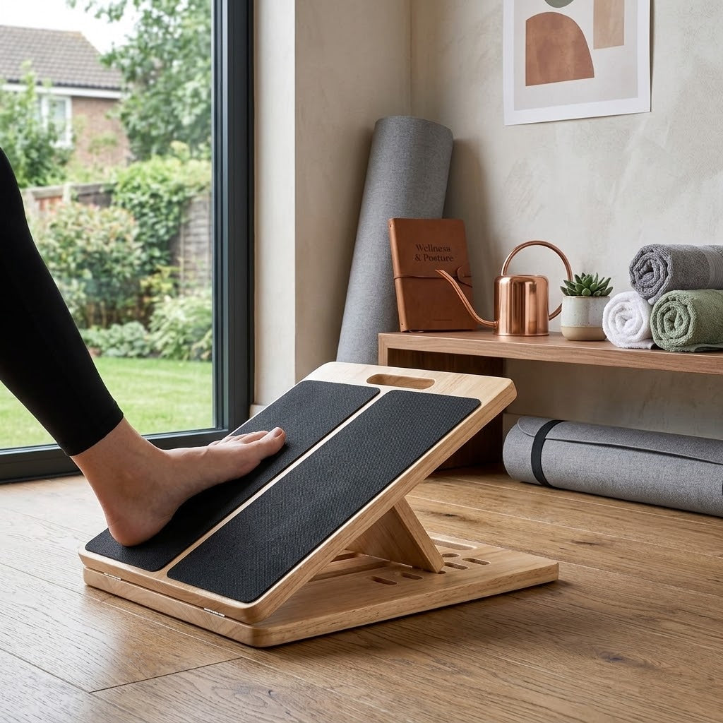 KinetiSpine™ Adjustable Wooden Slant & Stretch Board